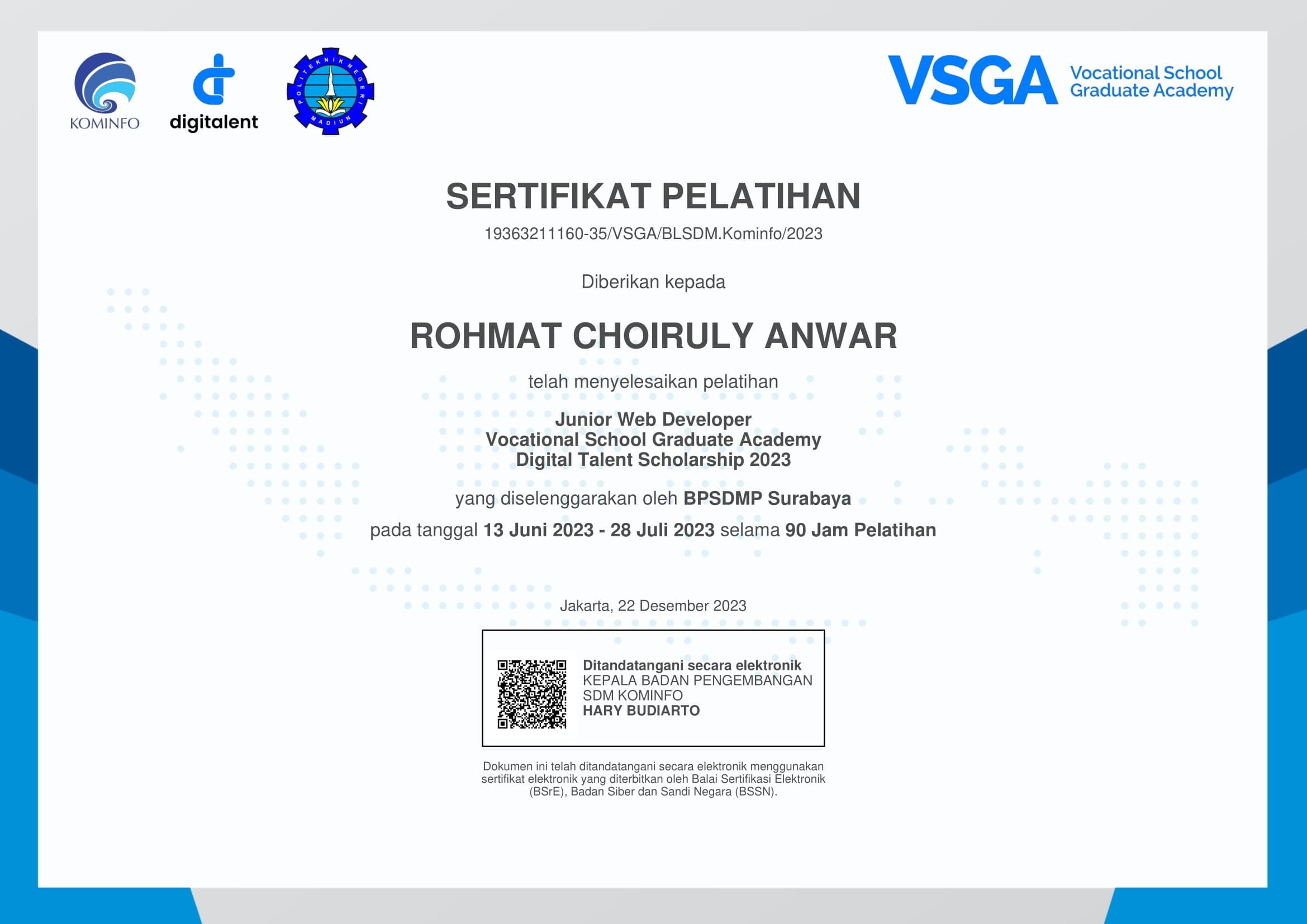 Junior Web Developer